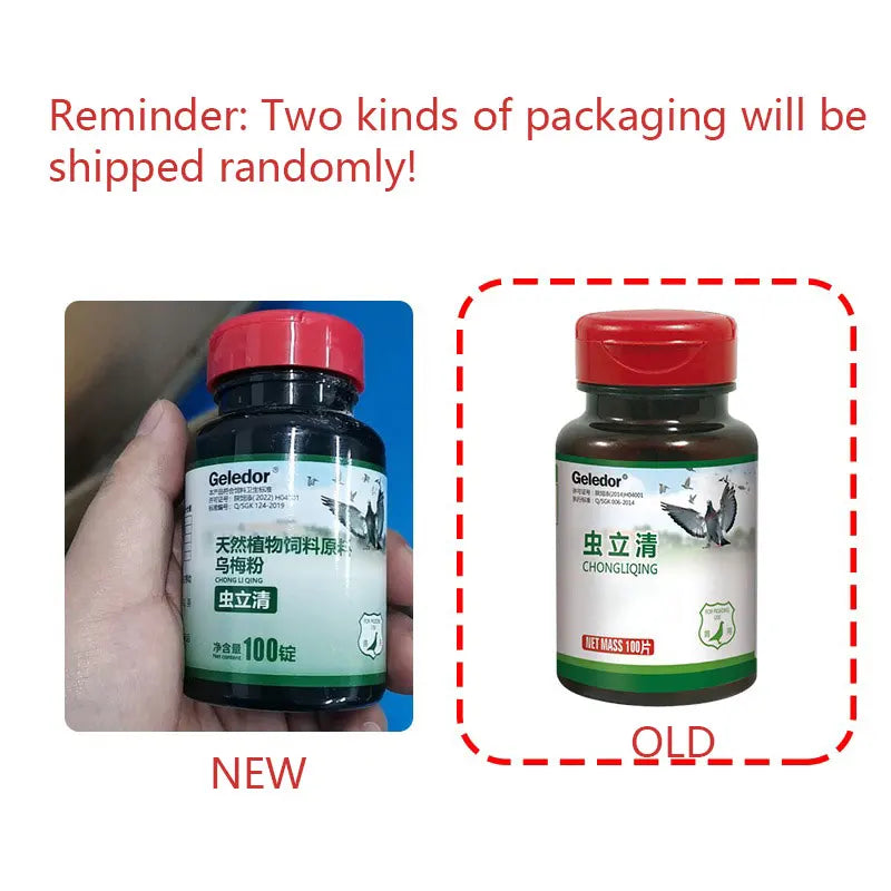 Pigeon Body Deworming 100 Tablets