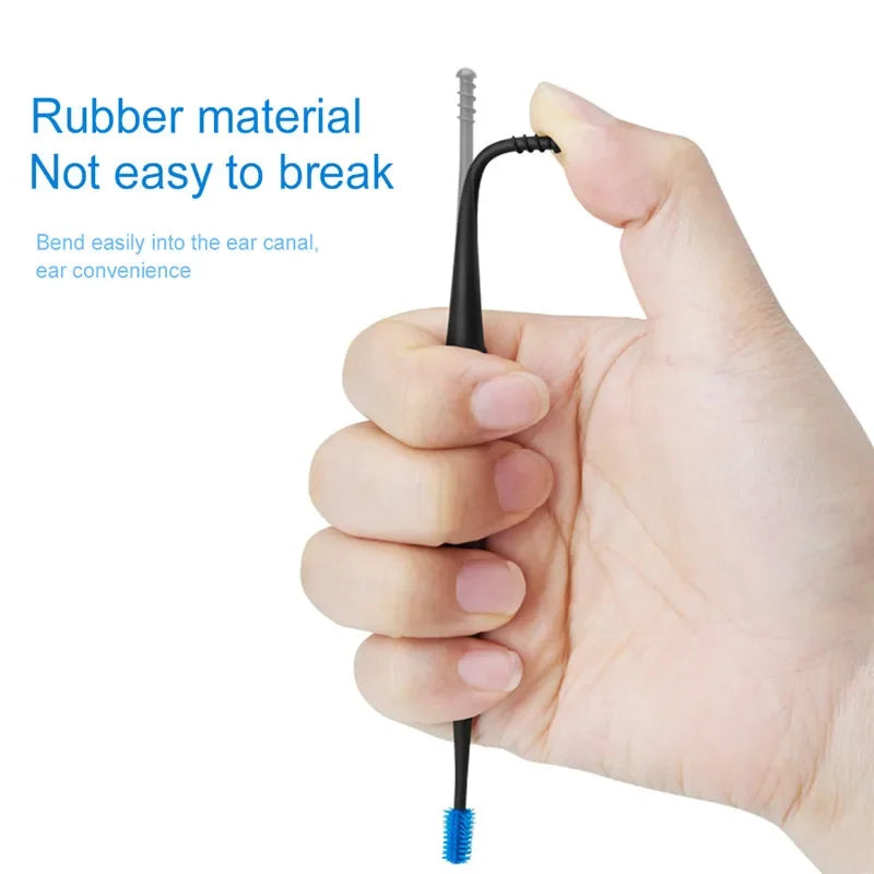 Soft Silicone Double-ended Earpick