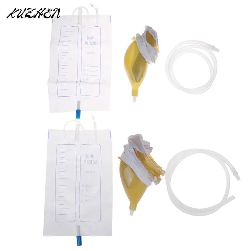Reusable Male Female Urination Catheter Bag