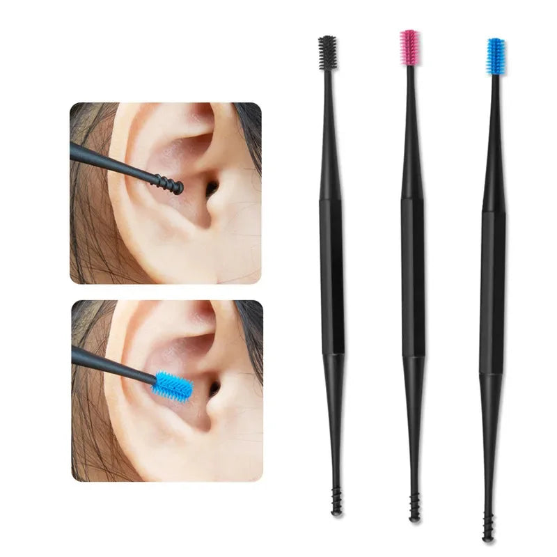 Soft Silicone Double-ended Earpick