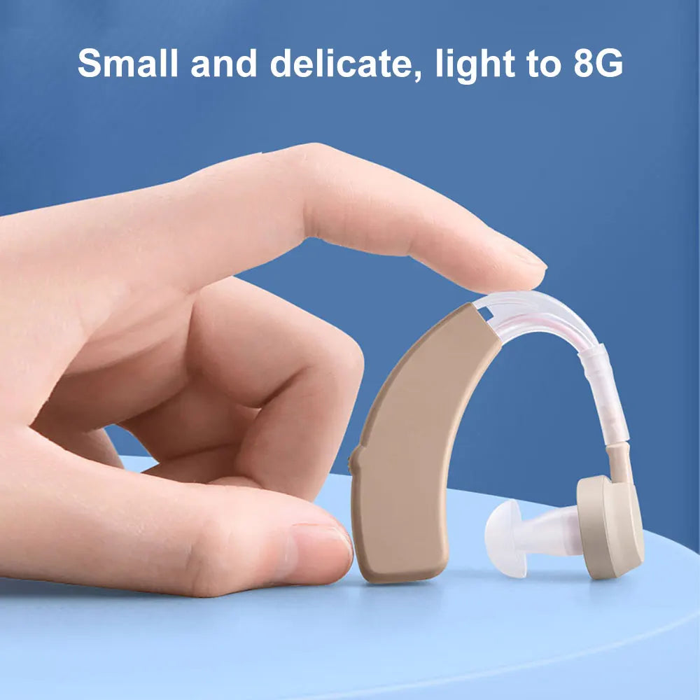 Rechargeable Hearing Aids for The Elderly Hearing Loss Sound Amplifier