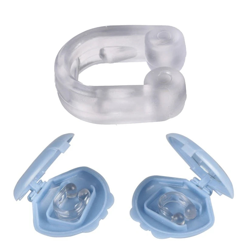 Soft Silicone Antisnoring Aid Anti-Snore Nose Clip