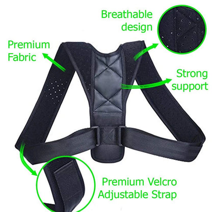 Brace Support Belt Adjustable Back Posture Corrector