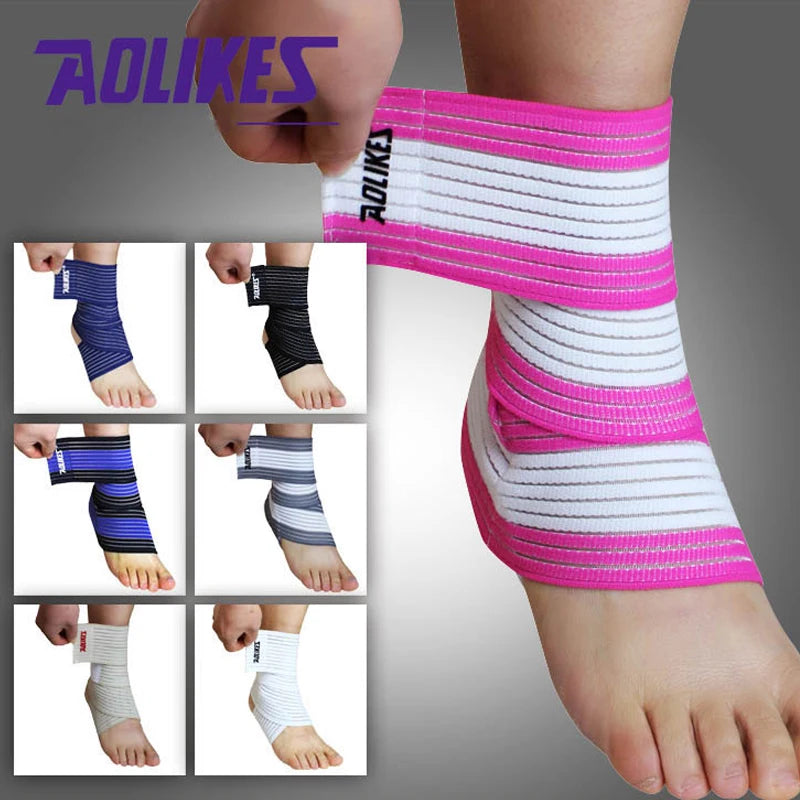 High Quality Ankle Support Spirally Wound Bandage