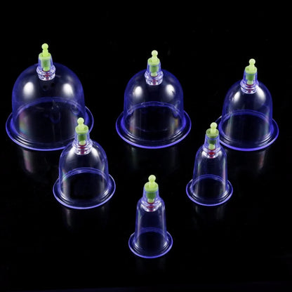 Medical Vacuum Cupping Set Physical Therapy Device Body Massager Set