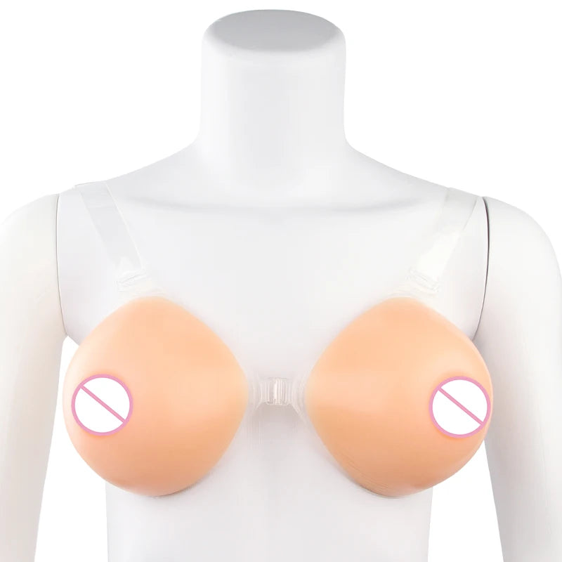 SAR Round Shape Silicone False Breast Forms for Cross Dressers