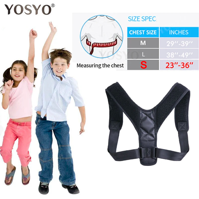 Brace Support Belt Adjustable Back Posture Corrector