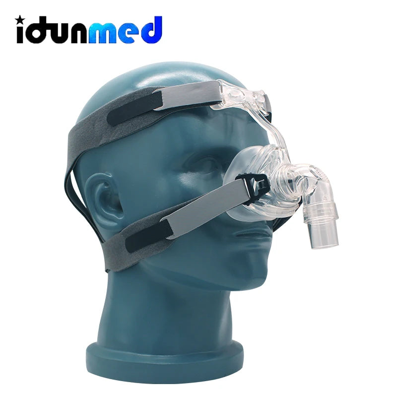 Mask Nasal Respirator 3 Size Cushions With Adjustable Headgear