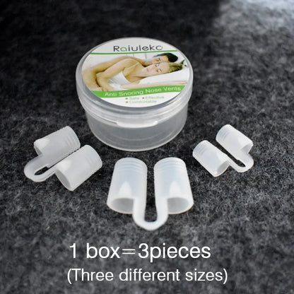 Reusable Noiseless Sleep Clip Nasal Dilator Device