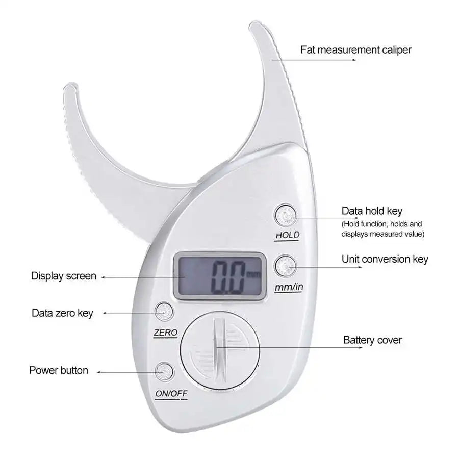 Body Fat Caliper Tester Scales Fitness Monitors