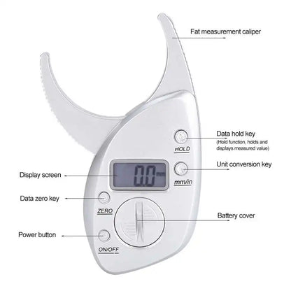 Body Fat Caliper Tester Scales Fitness Monitors