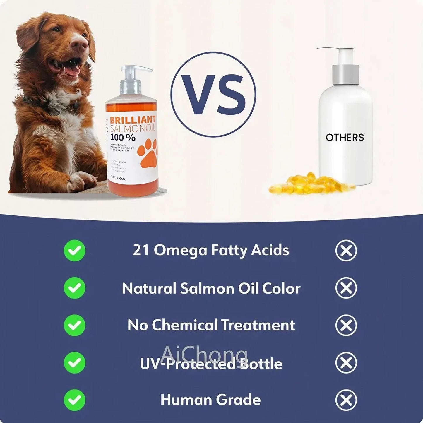 8 fl oz 200ML Pet Salmon Oil