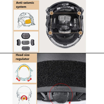 New ABS Sport Outdoor Tactical Helmet