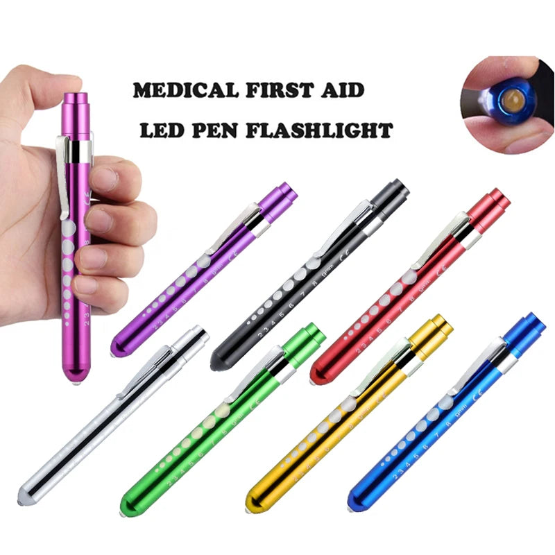 Pen Type Aluminum Pocket Medical Penlight Torch