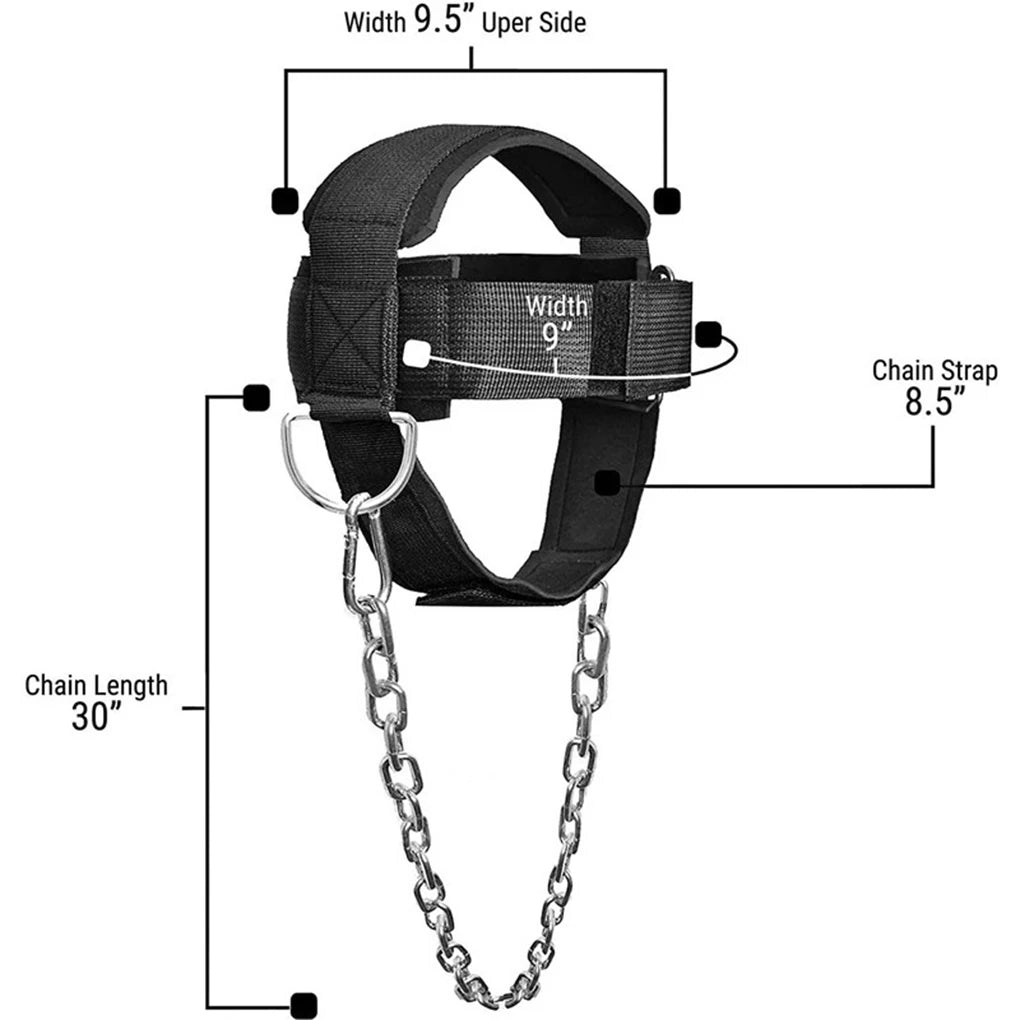 Head Harness Body Strength Exercise Strap