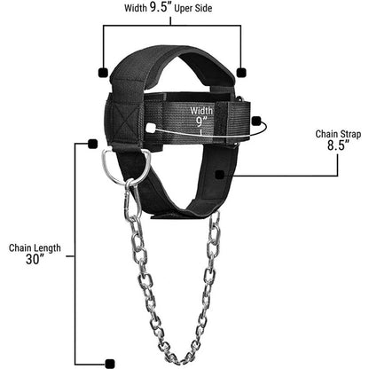 Head Harness Body Strength Exercise Strap