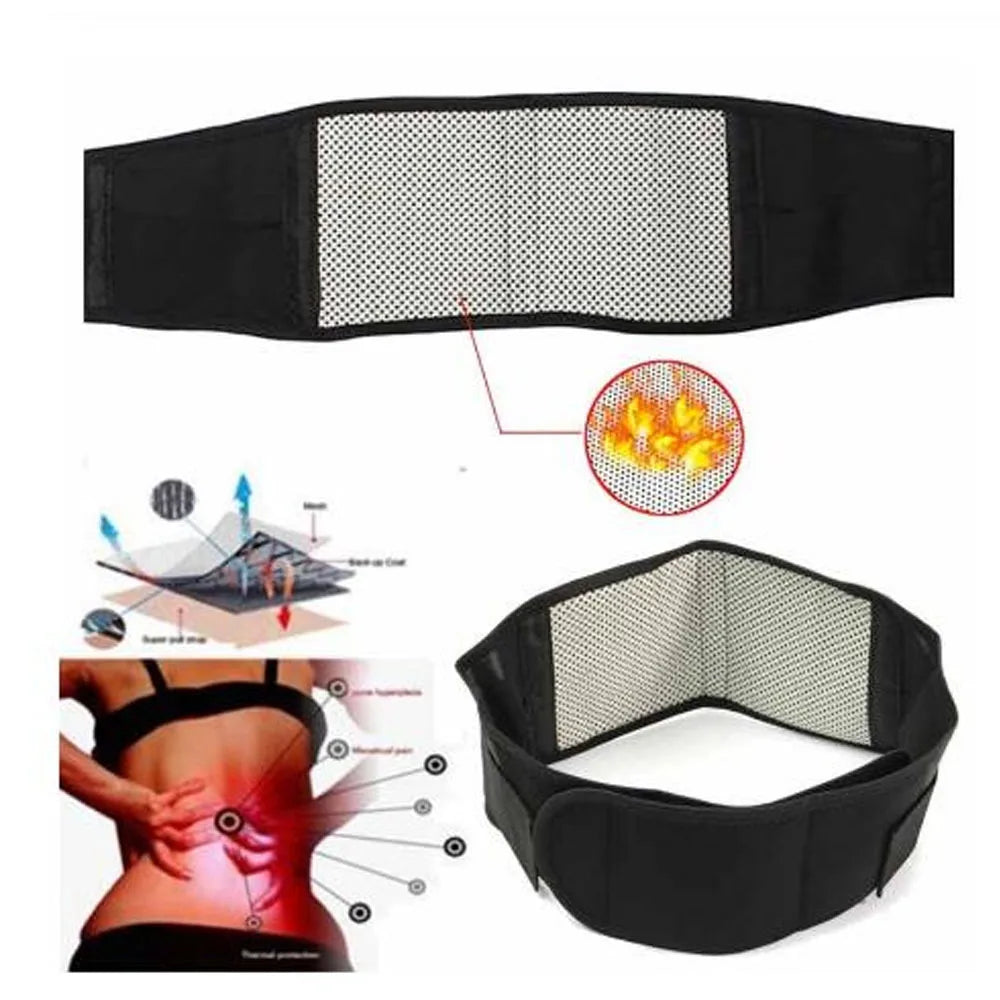 Tourmaline Self-Heating Magnetic Therapy Waist Support Belt