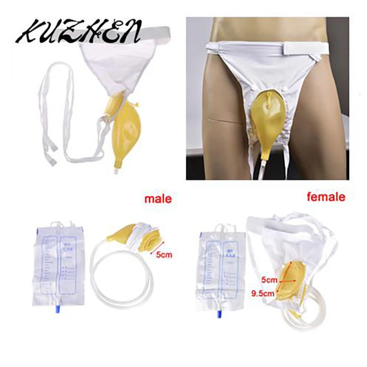 Reusable Male Female Urination Catheter Bag