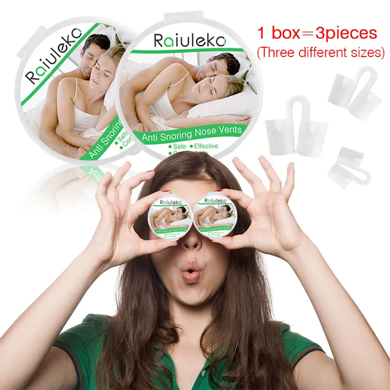 Reusable Noiseless Sleep Clip Nasal Dilator Device