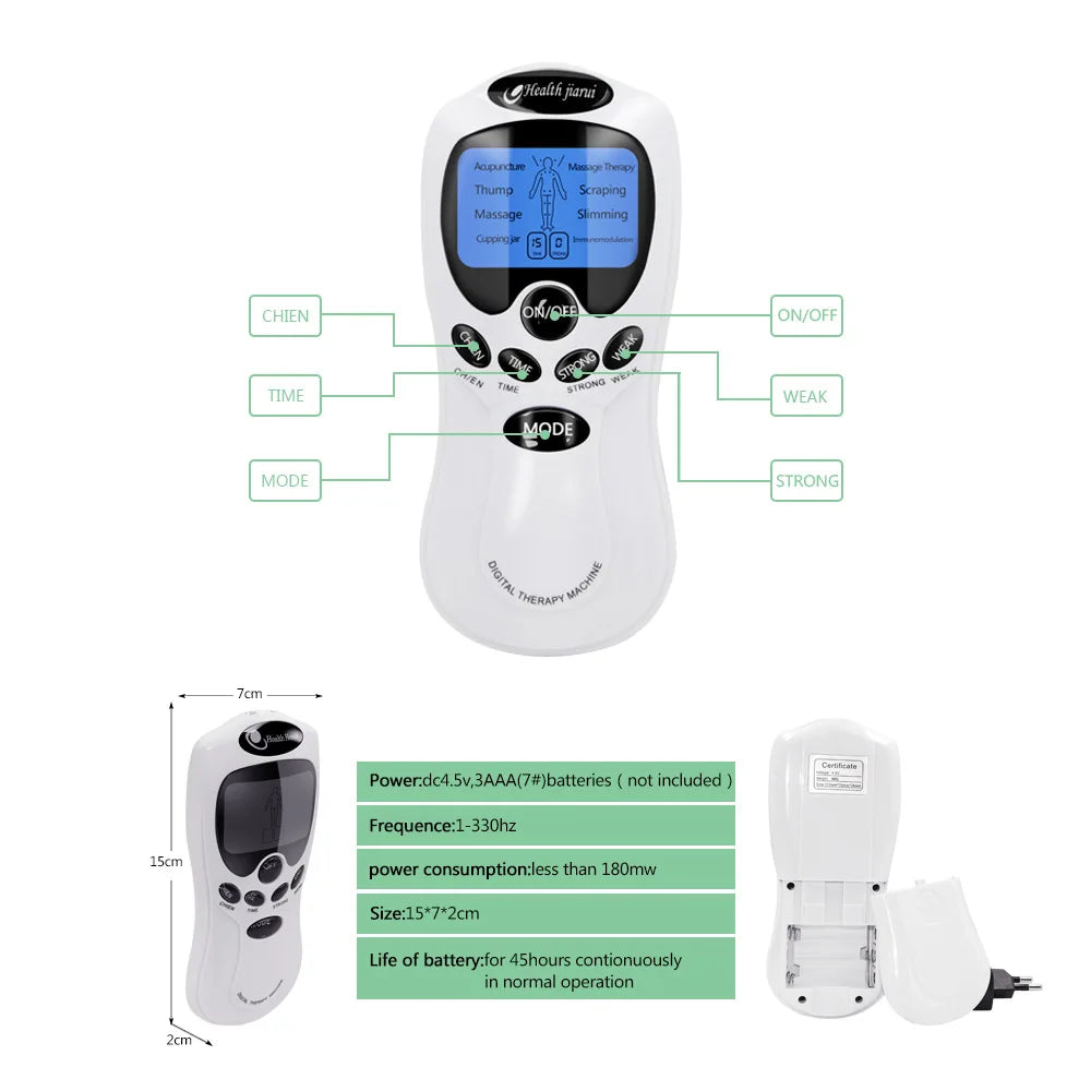 Digital Therapy Massager Muscle Stimulator Electro Stimulator