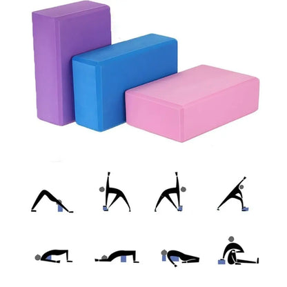 Health Training EVA Body Shaping Exercise Pilates Block Bricks