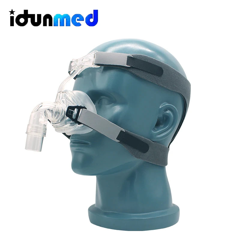 Mask Nasal Respirator 3 Size Cushions With Adjustable Headgear