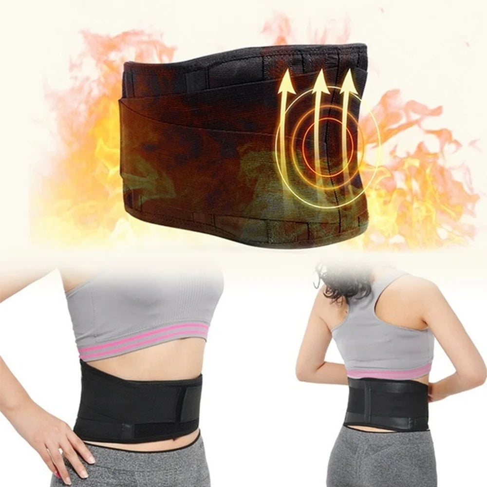 Tourmaline Self-Heating Magnetic Therapy Waist Support Belt